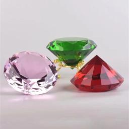 Diamante De Vidro De Cristal Para Decoração De Casa, 10 Cores, Ornamentos De Festa, Proposta Romântica, No Base Artesanato - Image 2