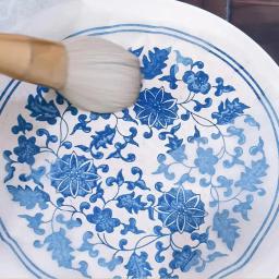 Jingdezhen-papel de transferência argila, papel de porcelana azul e branco, 1pcs, 47x35cm - Image 3