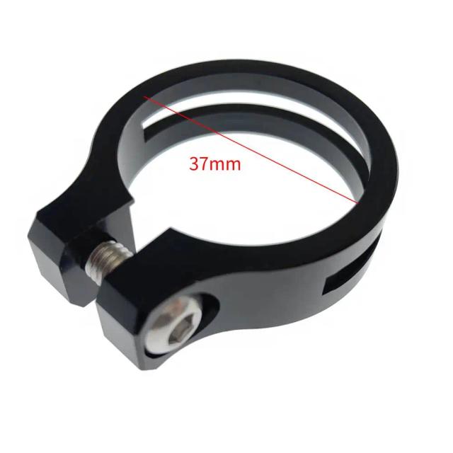 Braçadeira de Selim de Alumínio 37mm para Bicicleta MTB