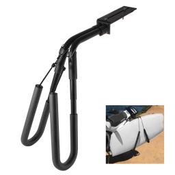 Bicicleta da motocicleta surfboard rack titular portátil ajustável do motor da bicicleta transportadora lateral surf rack wakeboard vento prancha transportadora - Image 1