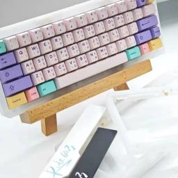 Rule60 v3 kit de teclado hhkb/wkl/wk layout com fio/três modos personalizado rgb retroiluminado kit teclado mecânico acessórios - Image 2