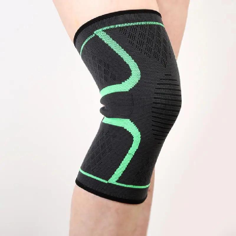 Joelheiras de nylon para esportes, 1 peça, joelheira protetora para dança, basquete, corrida, 2024 - Image 1