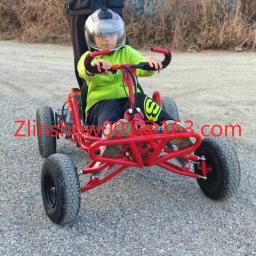 Mini kart off-road para todos os terrenos, kart alimentado por combustível para adultos e jovens, bicicleta de praia infantil fabricada por nome - Image 1