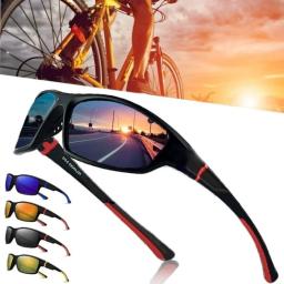 Óculos polarizados para homens e mulheres, óculos de esportes ao ar livre, googles protetores, lentes da moda, óculos de sol, UV400, óculos para condução, novo - Image 1