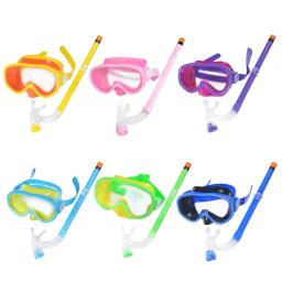 Máscara de natação e conjunto de snorkel para crianças, natação, mergulho, criança, PVC, subaquática, acessórios de mergulho - Image 5