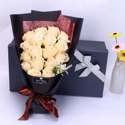 Buquê de Sabão com Caixa de Presente, Bela Flora Perfumada Sabonete Flor em Caso de Aniversário, Dia dos Namorados, Dia das Mães - Image 5