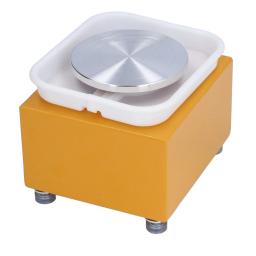 Mini Roda de Cerâmica para Crianças Miniatura de Bacia de Água Ensino Infantil Máquina de Arte Cerâmica Máquina de Desenho de Embriões - Image 4