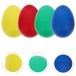4 cores maracas ovo shakers para crianças instrumentos musicais bebês percussão criança - Image 2