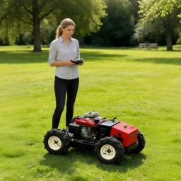 Cortador de Grama Robô Comercial Simples com Controle Remoto, Pequeno e de Última Geração, para Gramado e Agricultura - Preço Promocional - Image 2