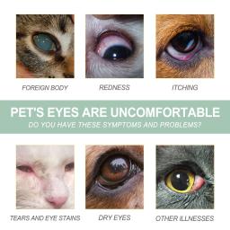 Yegbong-colírio para gato e cachorro, limpeza de animais, para remover manchas lacrimais - Image 4
