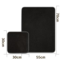 Impermeável dupla camada Pet Litter Mat, antiderrapante areia Pad, lavável cama, produtos limpos - Image 6