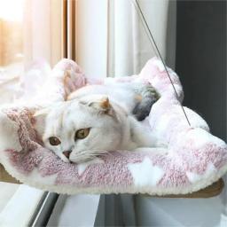 Nova rede de sucção para gatos, suprimentos para animais de estimação, rede dobrável, pendurado, janela de cama de gato, acessórios para gatos, castelo - Image 1