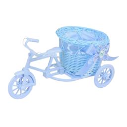 Cesta De Flor Artificial De Bicicleta, Vaso Decorativo Bicicleta Em Forma De Planta Rack, Suporte De Planta Para Festa De Aniversário, Jardim Interior, Casamento - Image 3