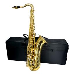 Saxofone High End com Laca Dourada, Corpo Latão - Image 4