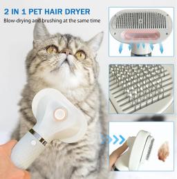 Portátil Pet cabelo secador com 4 bicos, cão secador de sopro para gato grooming, temperatura ajustável e velocidade - Image 6
