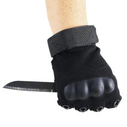 Luvas táticas de dedos longos, Design de forças especiais, Concha macia, Luvas de lona para esportes de fãs, Escalada e motocicleta - Image 6