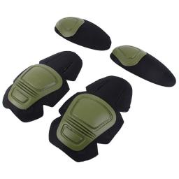 Joelho e cotovelo protetor pad para paintball, uniforme de combate, militar, g2, g3, g4, sapo terno, cotovelo almofadas de apoio, tático - Image 2