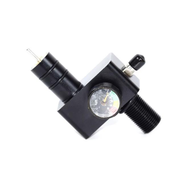 Válvula Air FX para Paintball Z - Adaptador 30mpa 300bar com Regulador 4500psi