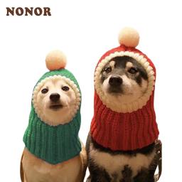 Chapéu de inverno quente para cães e gatos, acessórios para animais, gato, pequeno, médio, grande, vestir-se, suprimentos, Natal - Image 1
