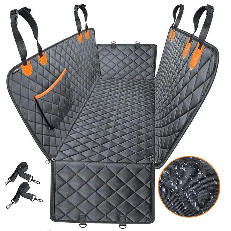 Dog Car Seat Cover Waterproof Pet Dog Carriers Travel Mat Hammock Para Small Medium Large Dogs Car Rear Back Seat Almofada de Segurança - Image 1