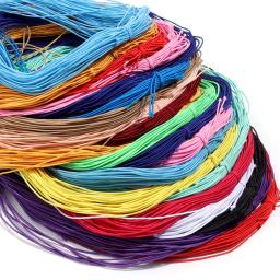 Elastic Cord Beading Threads, Stretch String para Fazer Jóias, Cordões de Fabricação de Tecido, Pulseiras DIY, Pulseiras Trançadas Apx, 1mm, 25 jardas - Image 1
