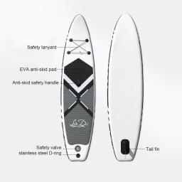 396lbs 320cm inflável prancha de surf sup paddle board acessórios de pesca sups inflável levante-se paddle board conjunto - Image 6