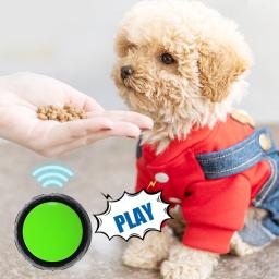 Botões de treinamento para cães graváveis animais de estimação falando brinquedos interativos para animais de estimação botões de fala para animais de estimação interativos - Image 4