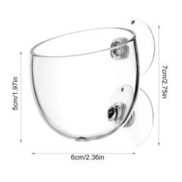 Suporte de planta de aquário suspenso ajustável, Plantador de aquário, Vaso de vidro aquático com ventosas - Image 6