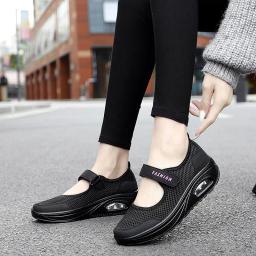 Tênis de balanço leve das mulheres de marcas famosas tênis de corrida mulher esporte sapatos esportivos tênis cestas teni 0118 - Image 2
