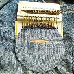 Speedweve Style Darning Loom Pequeno tear de tecelagem para visível remendar Jeans, Weave Tool para DIY, padrões artful, Repair Fabrics - Image 3