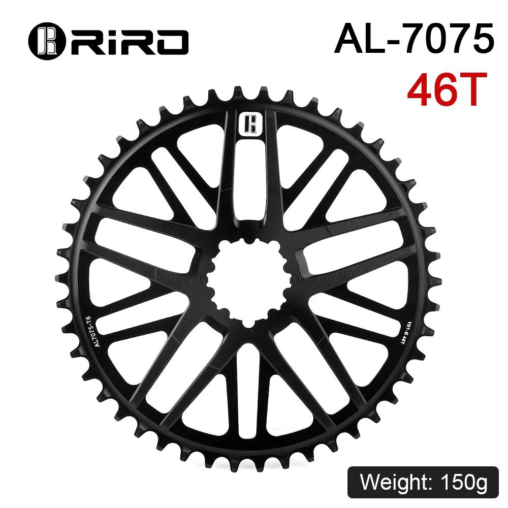 Riro manivela de fibra de carbono para bicicleta de estrada, 11/12 velocidades 50-34/53-39t, montagem direta, 170mm 46/48/50/52t, peças de bicicleta - Image 1
