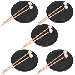Irin baqueta de baixo, 2 peças, tom fixo, martelo de tambor, cabeça de feltro, material de bordo, baquetas de marcha, peças de reposição de percussão - Image 5