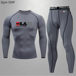Terno de compressão de absorção de suor para treinamento, terno slim-fit para atletismo, ioga, ciclismo, basquete, corrida, esportes - Image 6