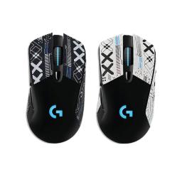 Fita antiderrapante do aperto do mouse, Adesivo artesanal de skate, Pele de lagarto, Sugar o suor para Logitech G403 G603 G703, 1Pc - Image 1
