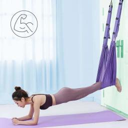 Straight Horse Crotch Aerial Yoga Belt, elástico aberto Yoga Belt, Split Lower Waist Trainer, corda invertida, puxar a extensão - Image 2