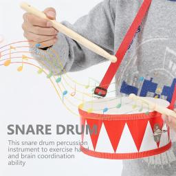 Infantil Snare Drum, instrumento de percussão, bateria de música, brinquedo para crianças, idades 1-3 - Image 5