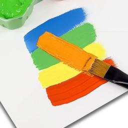 Conjunto de Pigmentos com Copo Gelatina, Tinta Guache, Tintas Acrílicas, Estojo de Transporte, Artigos Artísticos Seguros para Artistas, Crianças, 30ml, 24 peças - Image 4