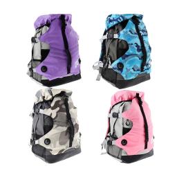 Moda ao ar livre sacos unisex profissional patins mochila esportes ao ar livre mochila durável multi-bolso sacos de esportes masculinos - Image 1