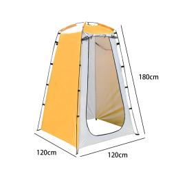Tenda de privacidade leve portátil para 1 pessoa, banheiro de emergência, chuveiro abrigo, vestir vestiário, piquenique, caminhadas, rv - Image 5
