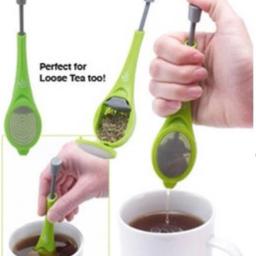 Infusor de chá de plástico com êmbolo embutido, reutilizável chá e café coador, redemoinho e imprensa, mexa e pressione, saudável e intenso, saco de chá reutilizável - Image 1