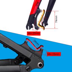 Pós-montagem para adaptador de montagem plana adaptador de freio a disco da bicicleta quadro garfo pm para fm a b pinça montagem para rotor 140/160/180mm - Image 4