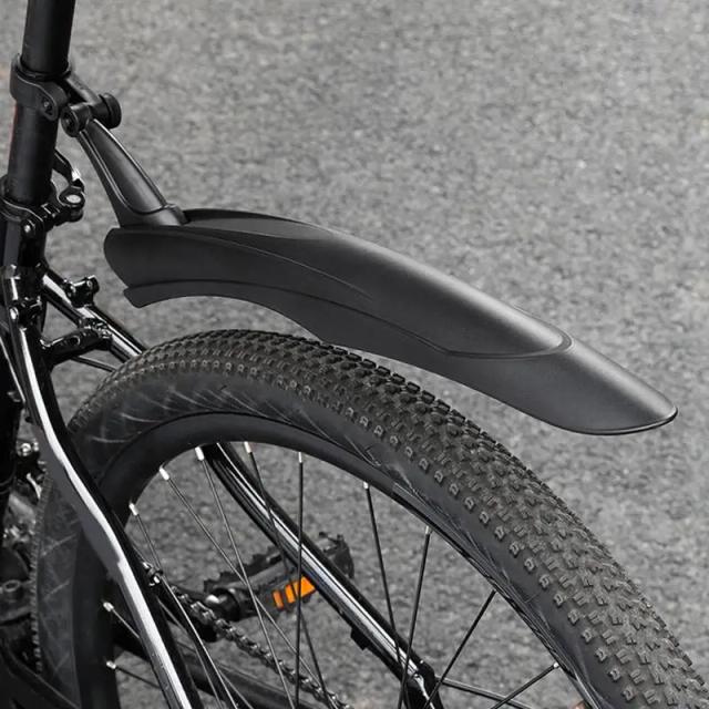 Guarda de Lama MTB com Liberação Rápida para Pneus de Ciclismo - Proteção Frontal e Traseira contra Chuva para Estrada e Cascalho