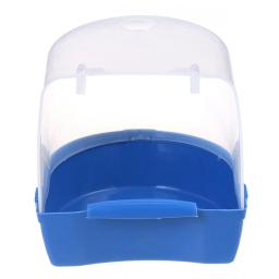 Pendurado Cubo De Banho Do Pássaro, Banheira De Papagaios, Caixa De Chuveiro, Gaiola Acessório para Little Bird Canary Budgerigar Lovebird Calopsita - Image 4