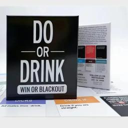 Fazer ou Beber Cartão Bêbado para Adulto, Engraçado Jogo de Tabuleiro para Adulto, Drinks de Aniversário, Festa Estratégica, Cartas de Camping - Image 2