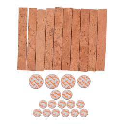 Clarinete pescoço conjunto de cortiça e almofada, almofadas para clarinete Bb, 17 peças, novo, 2024, 10 peças - Image 6
