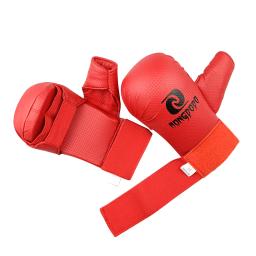 Protetor de mão de karatê de couro de alta qualidade Mulheres Homens Crianças Luvas de boxe Karate luvas de karatê - Image 5