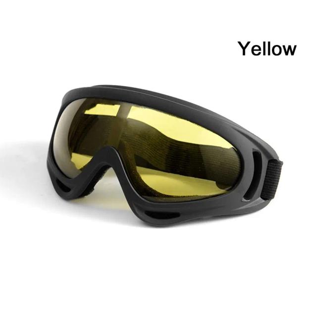 Óculos de Proteção Dustproof e Windproof para Esportes ao Ar Livre, Ski, Snowboard e Ciclismo no Inverno