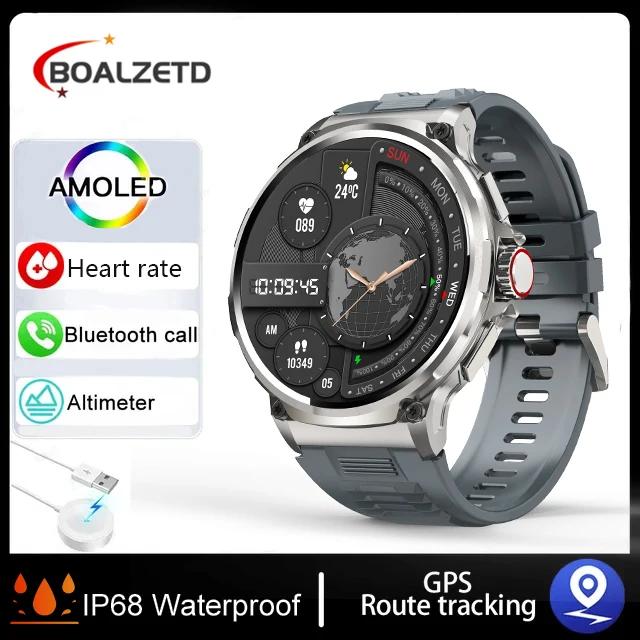 Relógio Inteligente de Chamada Bluetooth para Homens, Rastreador de Fitness Esportivo, Monitor Cardíaco, Smartwatch para Xiaomi Android, 1.85 "HD, 710mAh, Novo, 2024 - Image 1