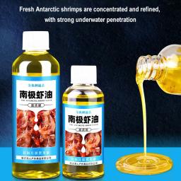 Isca Antártica de Camarão, Alta Concentração, Isca de Peixe Cheiro Forte, Atrativo, Pesca Selvagem Melhoradora, Óleo de Krill, 100ml - Image 5