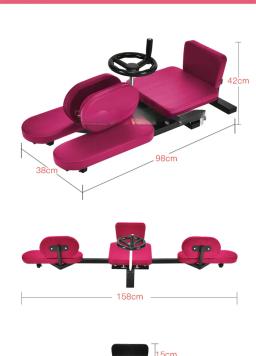 Máquina maca perna para ginásio em casa, estiramento perna, resistente, armação de aço, treinamento, alongamento, equipamentos esportivos, emagrecimento - Image 3